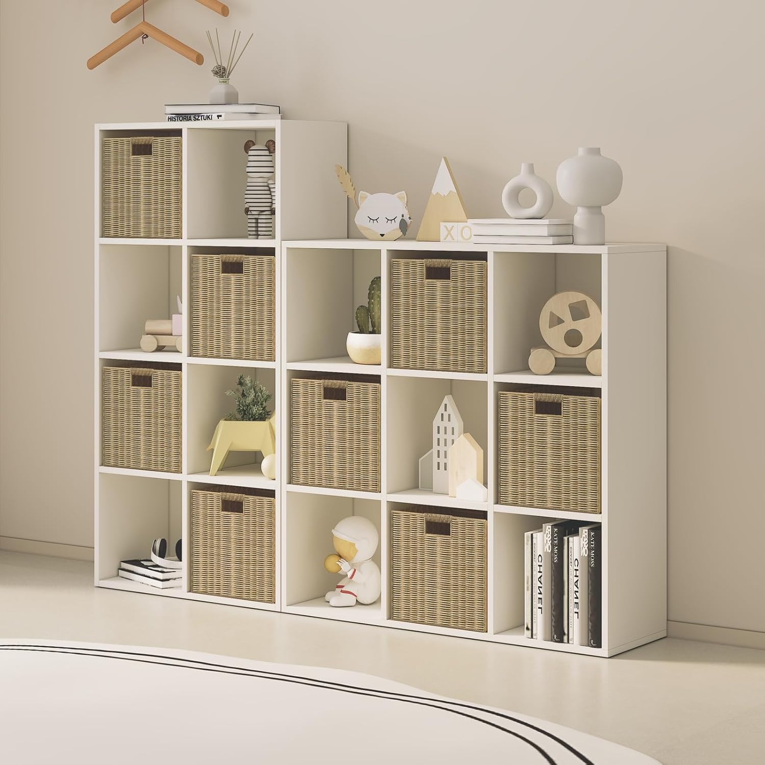 Wooden Cube Storage Cabinet - Image 2